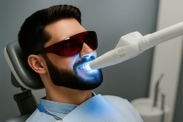 Эффективное отбеливание зубов в клинике: технологии нового поколения