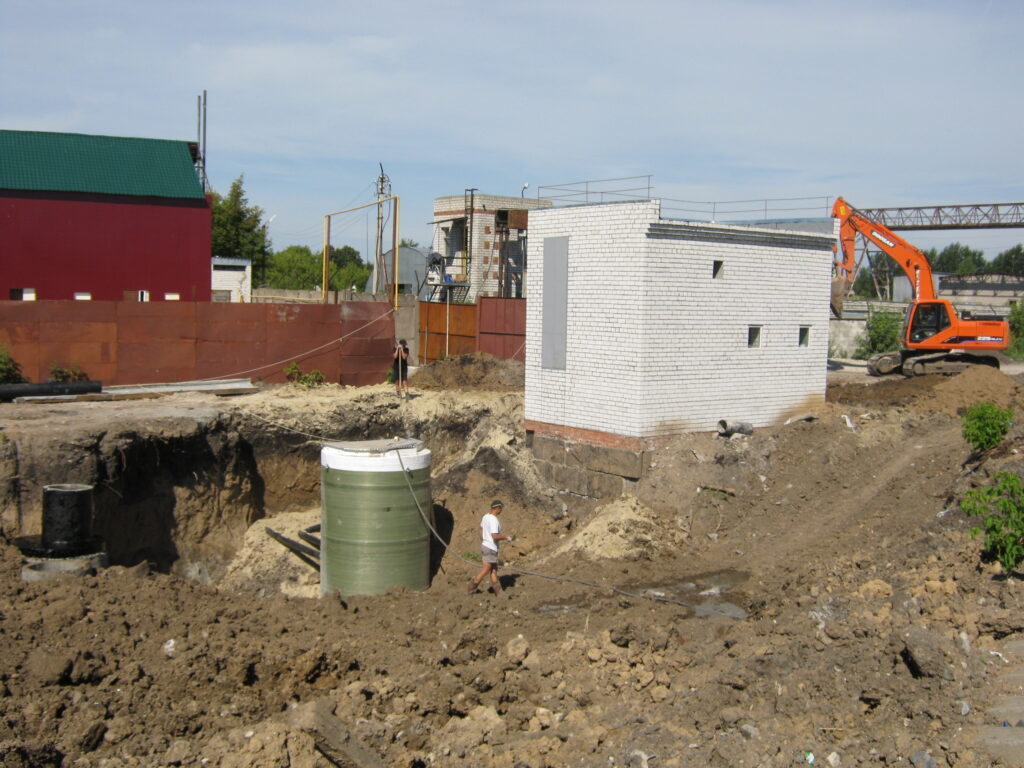 Как подготавливают площадку под строительство насосных станций